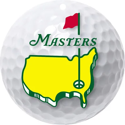Golf Masters Retro Vintage Round Aluminum Metal Sign With Mounting Hole • $20.99
