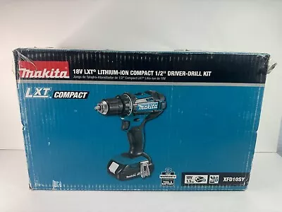 Makita XFD10SY 18V 1900 RPM Drill Driver 2 Batteries And Charger • $129.99