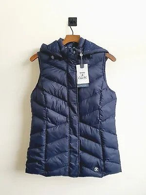 Barbour Women's Navy Coastal Collection Seaward Gilet UK 10 (S) • £89.99