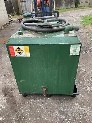 £495 • Buy Green Steel Fuel / Diesel Storage Tank With Hose And Gun 1000 Litres