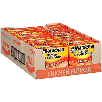 Maruchan Ramen Chicken 3.0 Oz Pack Of 24 Chicken Flavor Noodle Soup USA New • $10