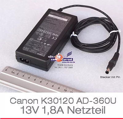 Supply 13V 18A K30120 K30123 For Canon Printer BJC-30 BJC-50 BJC-70 BJC-85 MM • £31.43