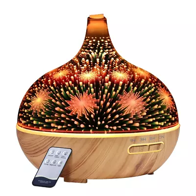 $36.20 • Buy Devanti Ultrasonic Aroma Aromatherapy Diffuser Humidifier 3D LED Oil Firework
