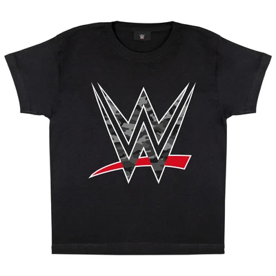 £14.99 • Buy Official WWE Camo Logo Kids  T-Shirt