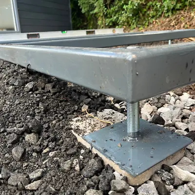 8x6 ECO STEEL GARDEN SHED BASE STEEL HEAVY DUTY FOR GARDEN BUILDINGS • £580