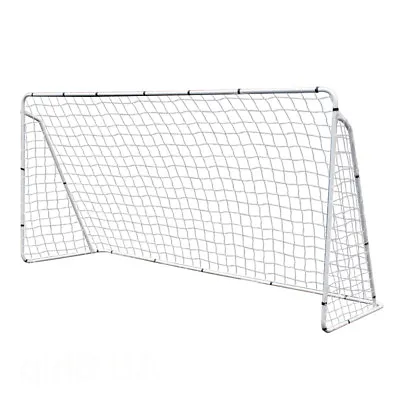 12x6' PRO Football Match Soccer Single Goal EZ Setup Training Net School W/Bag • $66.58