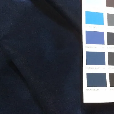 £40 • Buy Romo Velvet Furnishing Fabric - Forenza Naval Blue - Rrp £72.50/m - 1.40m - £40