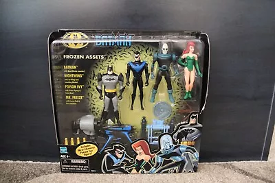 Batman The Animated Series Mr Freeze Nightwing Poison Ivy Frozen Assets Kenner • $40