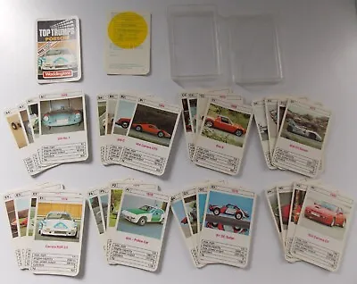 Vintage Waddingtons Top Trumps Porsche Complete • £7