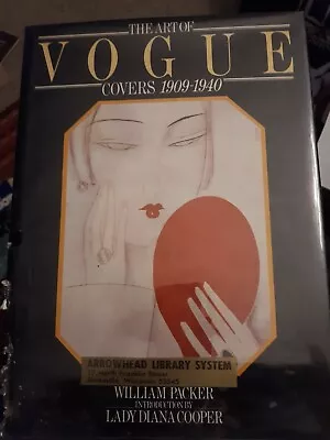 The Art Of Vogue Covers 1909-1940 - Hardcover By William Packer - Acceptable N • $2.25