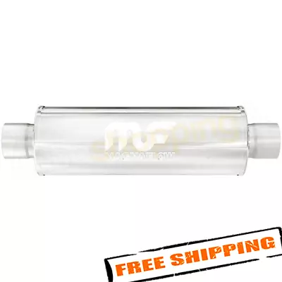 Magnaflow 14419 3  In/Out 4  Round Straight-Through Performance Exhaust Muffler • $125.45