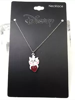 Disney The Aristocats Marie Heart Charm Necklace • $17.95