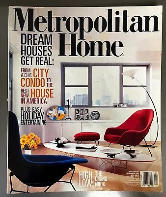 METROPOLITAN HOME Magazine ~ November/December 1998 • $16.98