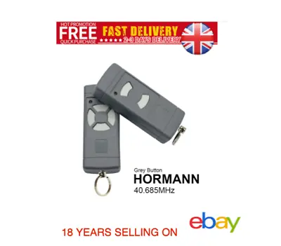 Garador Remote Control Garage Door Opener Key Fob Hand Set 40 MHz HS 4 Grey Butt • £21.95