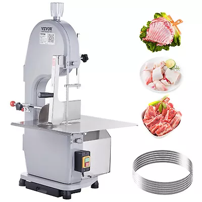 VEVOR 1500W Commercial Meat Bone Cutting Machine Electric Meat Bandsaw Machine • $419.99