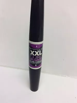 Maybelline XXL Curl Power Volume +Length  Microfiber Mascara VERY BLACK UNCARDED • $19.54