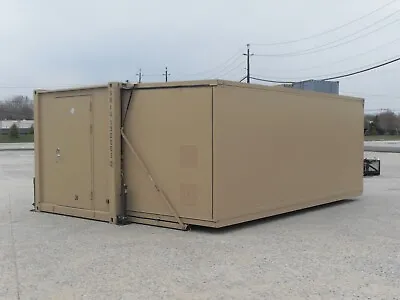 Military Tactical Expandable Shelter Insulated 8x20 ISO Shipping Container  • $11599