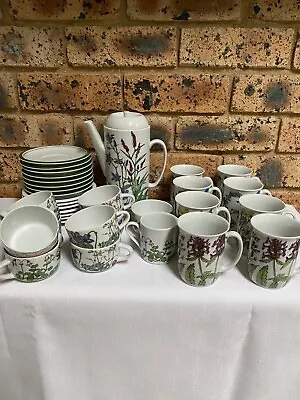 $75 • Buy Retro 1970's Ikea Midsommar Coffee Set Designed By Marguerite Walfridson
