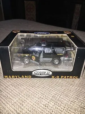 Maryland State Police Trooper 2006 Ford Expedition K-9 Unit GearBox 1/43 Mint • $31.07
