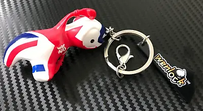 Team Gb Wenlock 2012 Olympics Official Mascot Key Chain Keyring New • £2.89