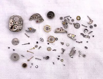 Lot Cyma 433 434 For Parts Pieces Spare Replacement Watch Vintage • $47.75