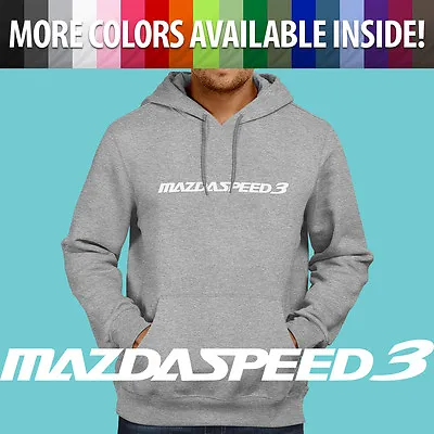 Mazdaspeed 3 Mazdaspeed3 MPS COBBS Mens/Unisex Pullover Hoodie Sweater Custom • $37.98