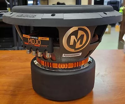 Brand New - Open Box! Memphis Mojo 612d4 12  Sub 3000w Dual 4-ohm Subwoofer  • $549.99