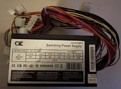 CiT 750UB PSU 750W GC • £25