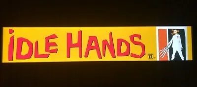 Idle Hands 5x25 Movie Theater Mylar Jessica Alba • $19.99