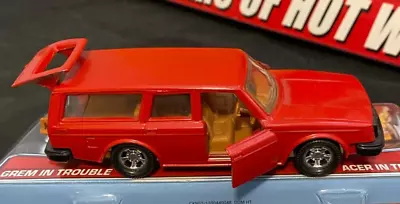 Matchbox Super Kings VOLVO 245DL Estate Wagon K-74 1979 Loose Very Clean Red/tan • $11