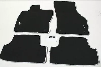 $84.95 • Buy New OEM VW Golf R Model 2015-2021 Floor Mats 5G1061325041 Black Silver Trim 4