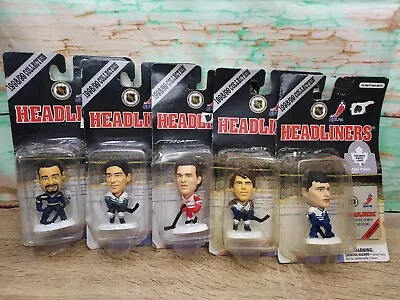 $19.99 • Buy 1998 NHL Hockey Headliners Figure Lot Yzerman Fuhr Kariya Sakic Potvin Vintage