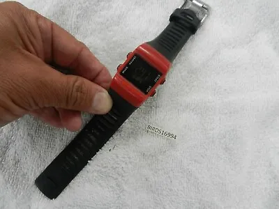 Womans Kids Rare Red Nike Watch Wk0015 Grommet Anvil Sledge New Batt. Chrono • $29.99