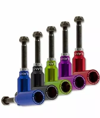 £14.95 • Buy Slamm Cylinder Scooter Stunt Pegs With Axles