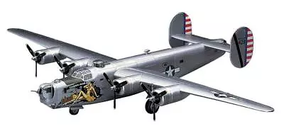 Hasegawa 1/72 US Army B-24J Liberator Plastic Model E29 New • $59.01