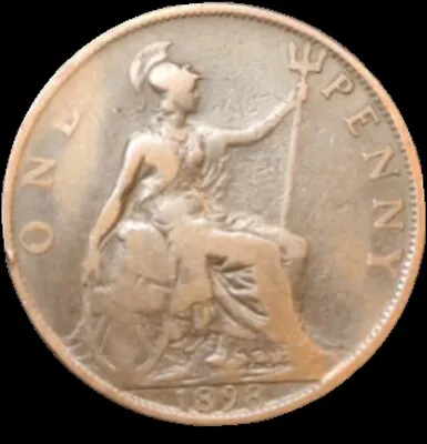 1 Penny 1898 - Victoria 3rd Portrait In Beautiful Preservation #18 • £13.99