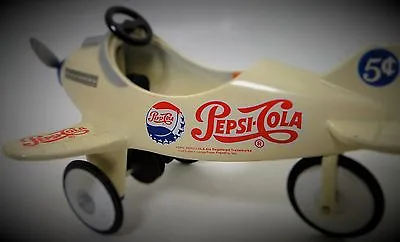 Pedal Car Plane WW2 Metal Ford Aircraft P51 Mustang 1967  Too Small To Ride-On  • $59