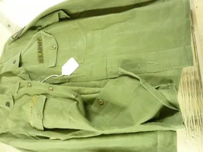 LOT Of (2) US ARMY Fatigue Jackets ( SP5 And SP4 )Vietnam Era Named • $30