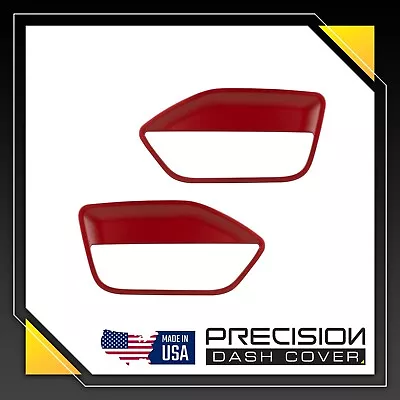 05-09 Ford Mustang Molded Plastic Door Panel Repair Inserts In Red • $134.96