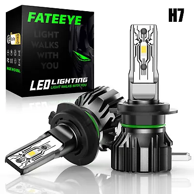 2x H7 LED Headlight Bulbs Conversion Kit High Low Beam 6500K White Super Bright • $22.29