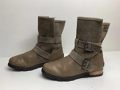 Vtg Women Sorel Winter Brown Boots Size 7 • $39.99