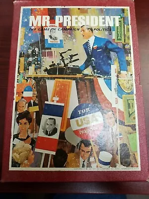 Vintage 1967 Mr. President 3M Bookshelf Game Of Campaign Politics  • $20