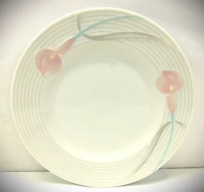 5 Mikasa Serenade Pink 8 1/8  Salad Dessert Plates Design By Helena Uglow Japan • $23.70