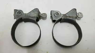 Lot Of 2 Vintage New Old Stock 1-7/8  Thumbscrew Hose Clamps Aircraft Aviation • $12.99