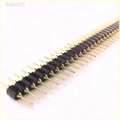 [2 Pc] Machined Pin Header Male 40 Round Precision Machine Pins  • $13.05