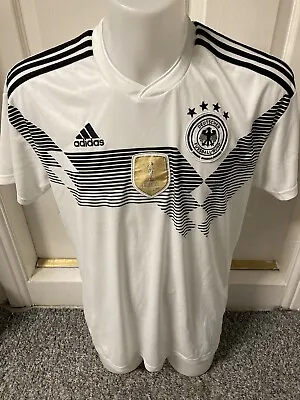 £24.99 • Buy Germany 2018 Home Football Shirt Adidas Size L Classic Soccer Jersey