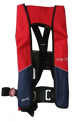 Seago Classic 190N Adult Lifejacket Automatic With Harness And Storage Bag • £59.95