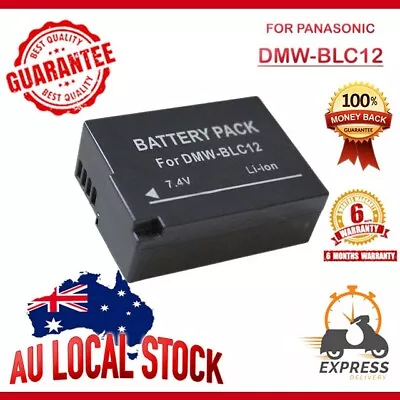 DMW-BLC12 DMW-BLC12E Battery For Panasonic Lumix DMC-G85FZ200FZ1000 • $21.88