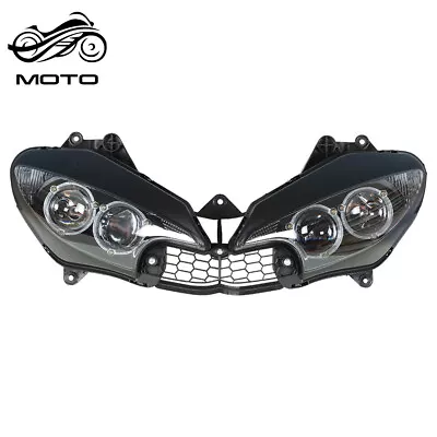 Black Front Headlight Headlamp Fit For Yamaha 2003-2005 YZF R6 & 2006-2009 R6S • $87.02