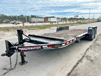 Towmaster T12DT Drop Deck Tilt Trailer - 16Ft X 82W” -18.5” Height - 14000 GVWR • $7495